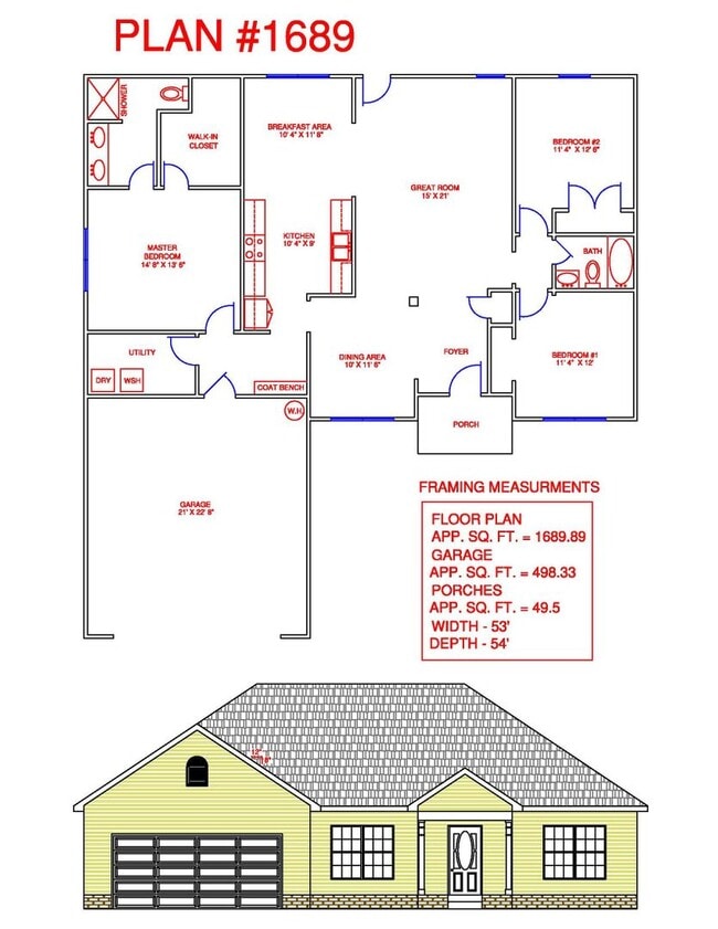 Building Photo - 3 Bedroom, 2 Bath, 2 Car Garage