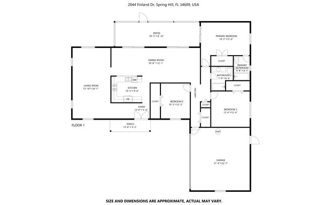 Building Photo - Updated 3-Bed, 2-Bath Home on ½-Acre Corner Lot with 2-Car Garage | Move-In Ready