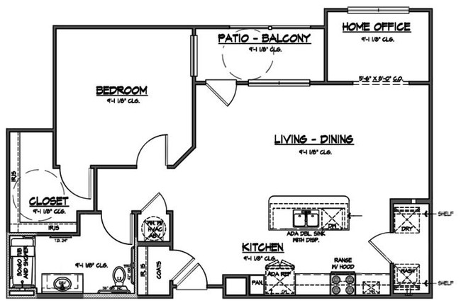 Floorplan - Independence Heights Apartments