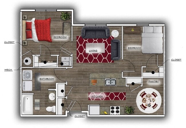 Floorplan - Jenkins Lofts