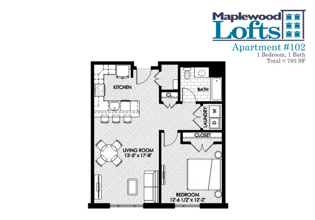 Floorplan - Maplewood Lofts