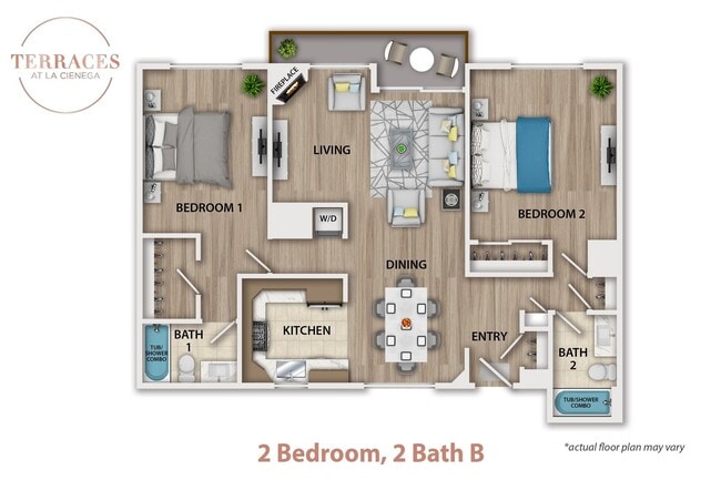 Floorplan - Terraces at La Cienega