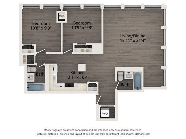 Floorplan - Atrio Apartments