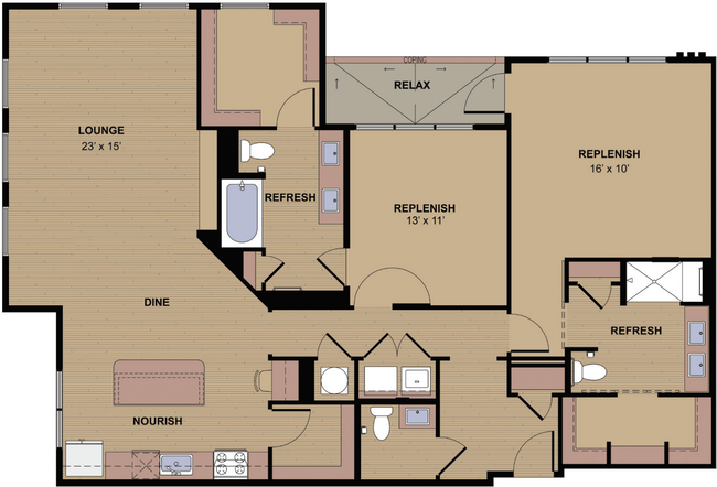 Floorplan - Bell Collier Village