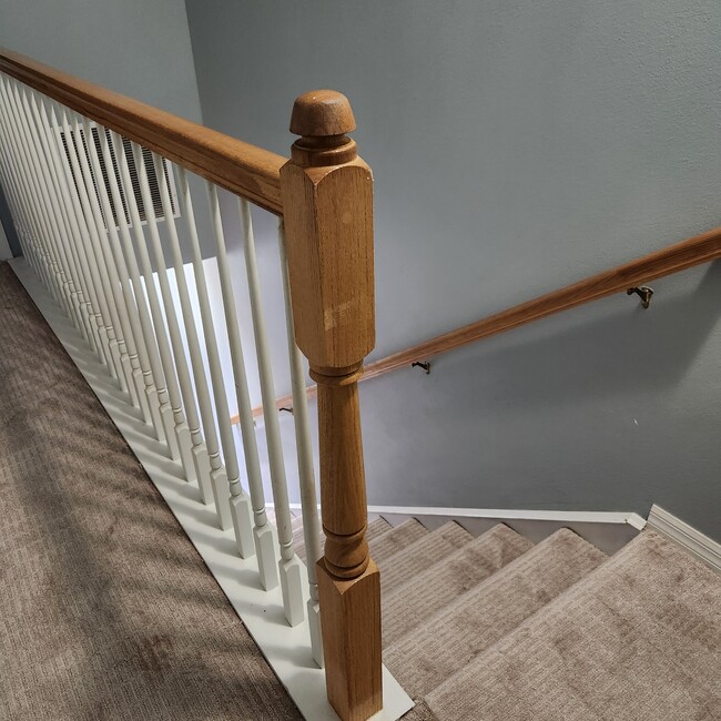 Special touches like open banisters - 15623 Stable Run Dr