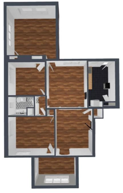 Floorplan - 6666 Washington Ave