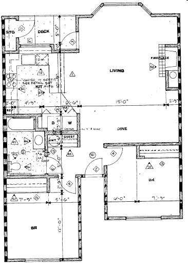 2BR/1BA - Woodway Estates Apartments