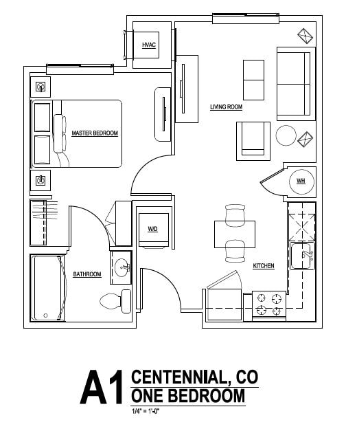 Floorplan - Parks Residential - Denver