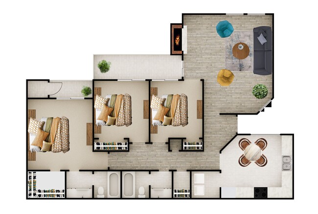 Floorplan - The Place at Barker Cypress - 1822