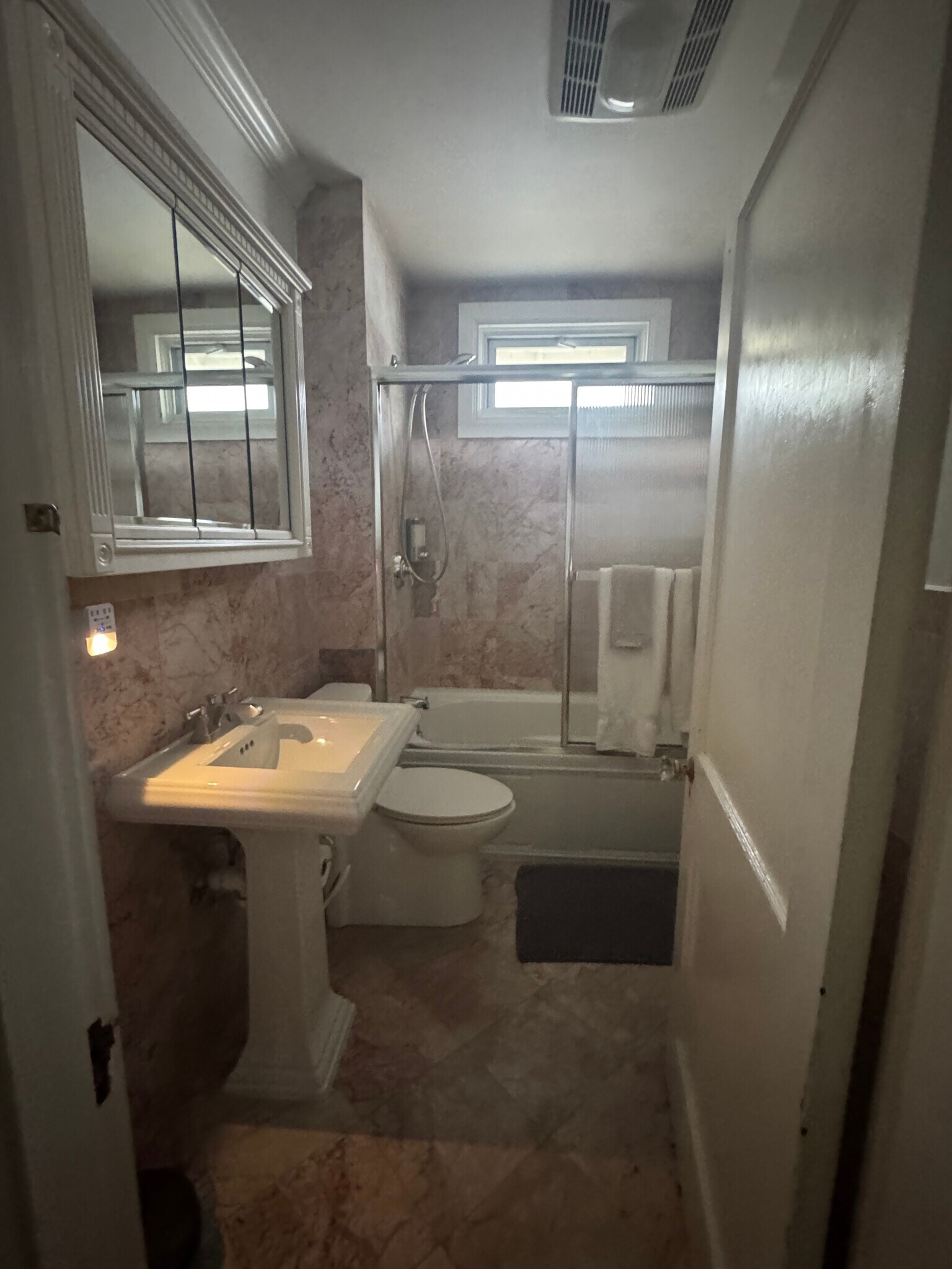 Bathroom on the first floor - 203 Riverview Ave