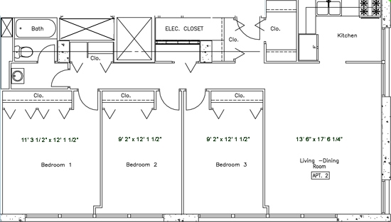 APT. 2 - Lake View Towers