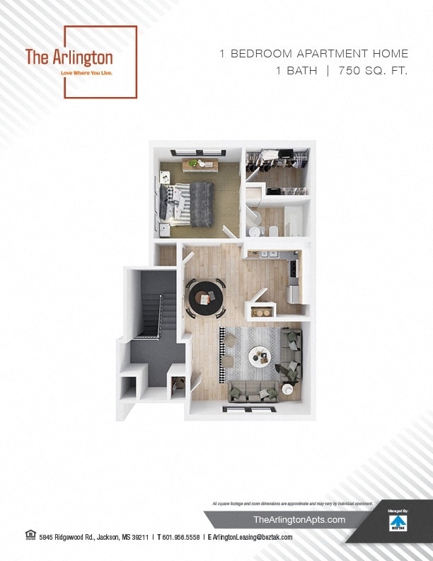 Floorplan - The Arlington