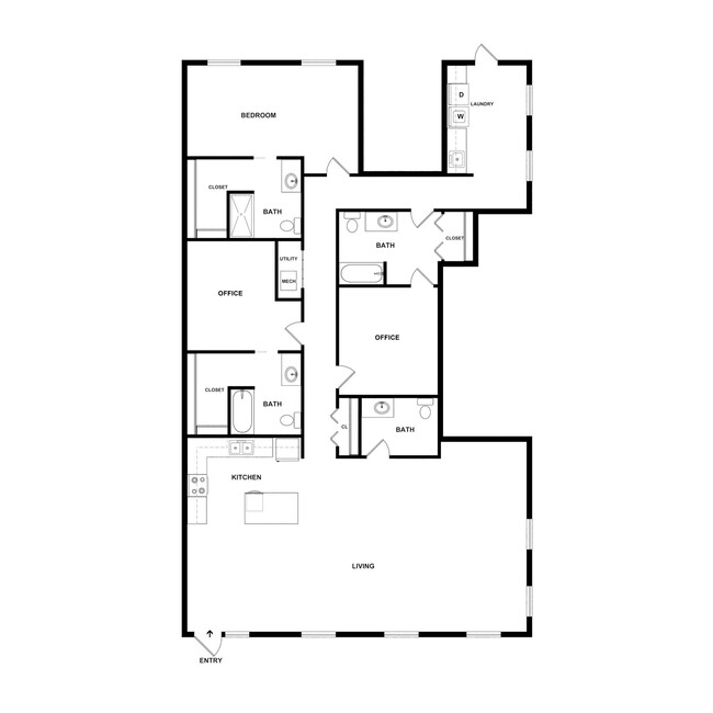 Floorplan - PENN STREET LOFTS