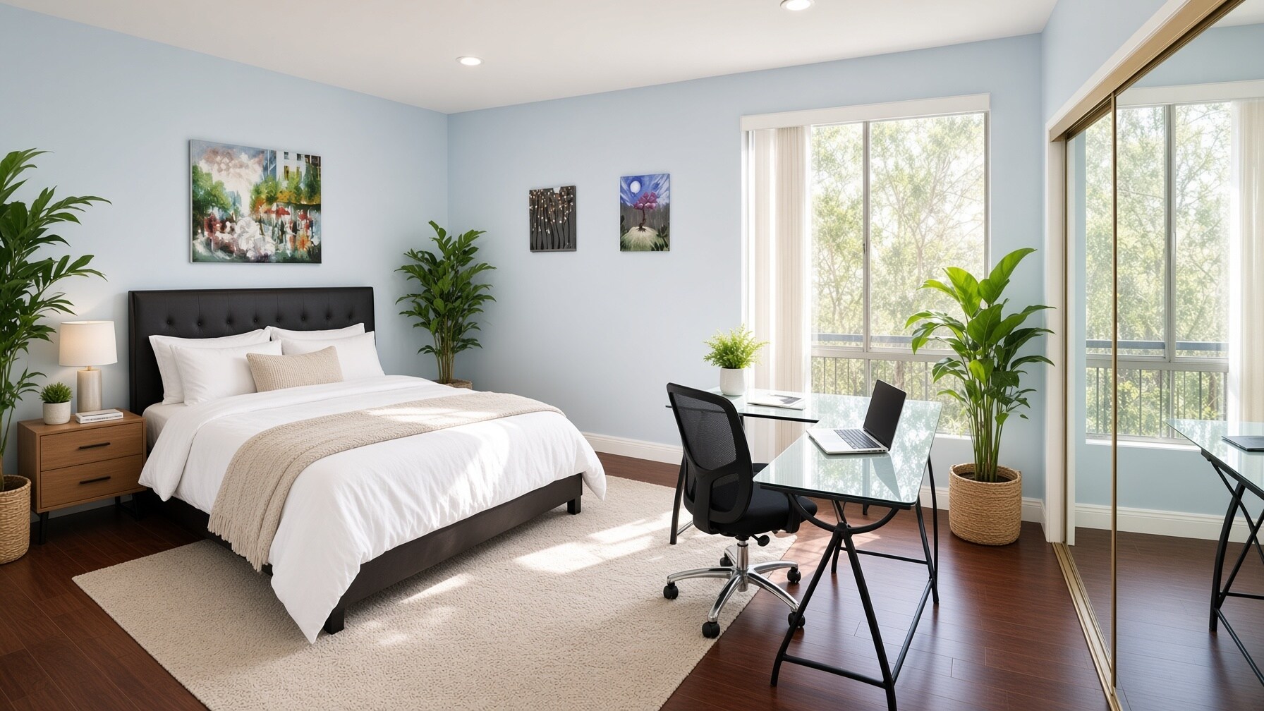 Master Bedroom - 10671 Holman Ave