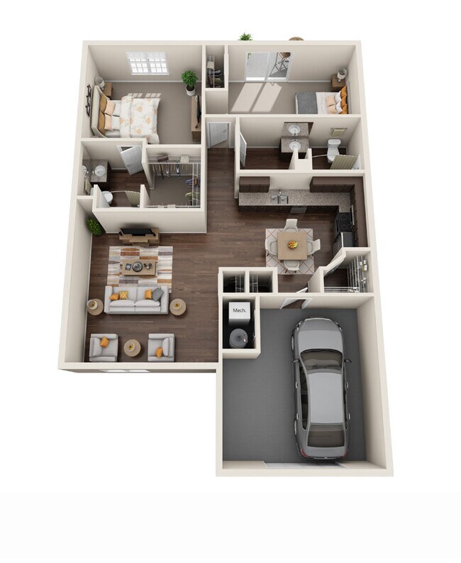 Floorplan - Redwood Fort Wayne Diebold Road