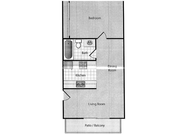 Floorplan - Chateau Lakeside Apartments