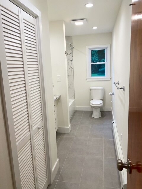 Full bathroom with all new amenities, including tub and shower - 3 Alton Rd
