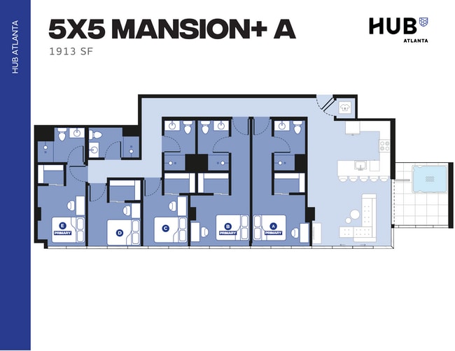 5x5 Mansion + A - Hub Atlanta