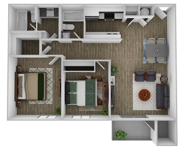 Floorplan - Summers Point Apartments