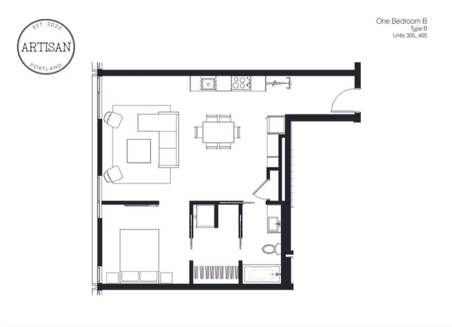 1X1C.2 - Artisan Apartments