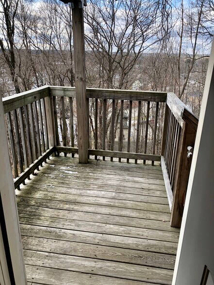 Back deck off Bedroom 1 - 72 Ash St