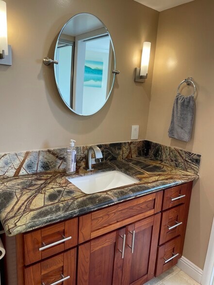 bathroom sink - 320 Liliuokalani Ave