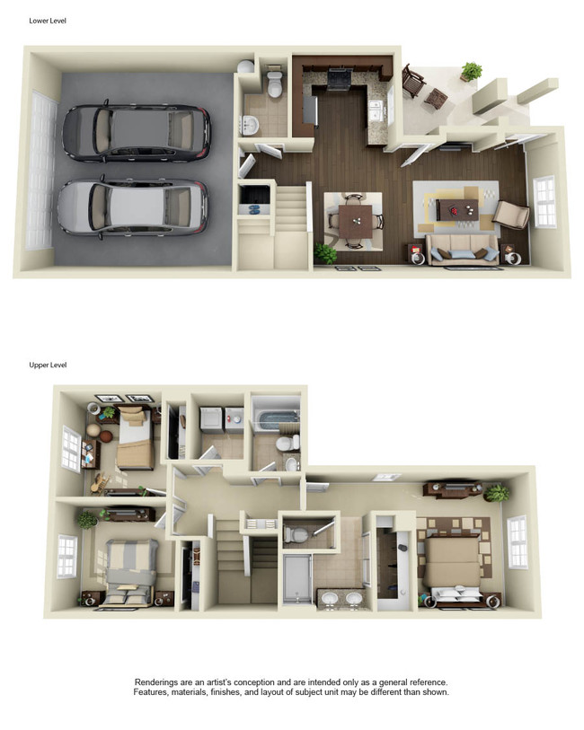 Floorplan - Townhomes at Lost Canyon