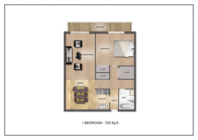Floorplan - St. Clair Commons 1304