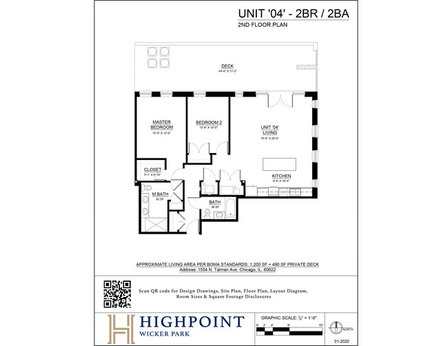 Floorplan - HIGHPOINT Wicker Park