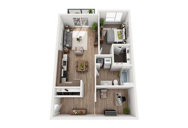Floorplan - The Main Apartments