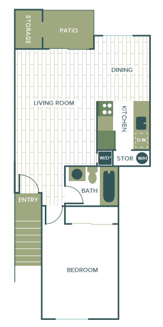 Floorplan - The Timbers