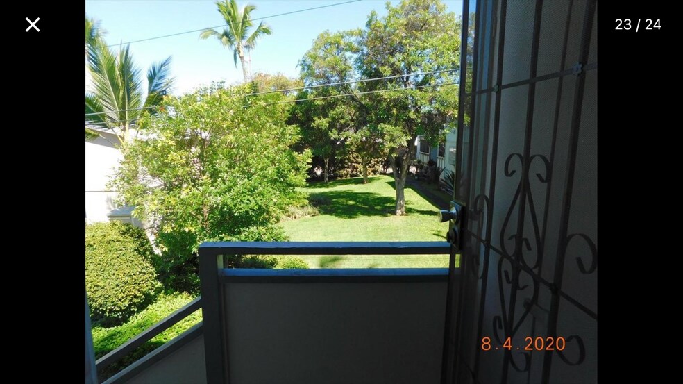 view when you walk out the door at top of stairs - 74-5618 Palani Rd