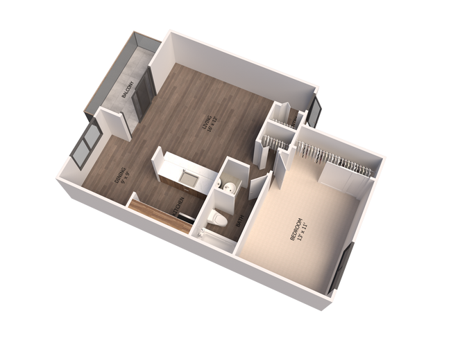 Floorplan - Barrington Hills Apartments