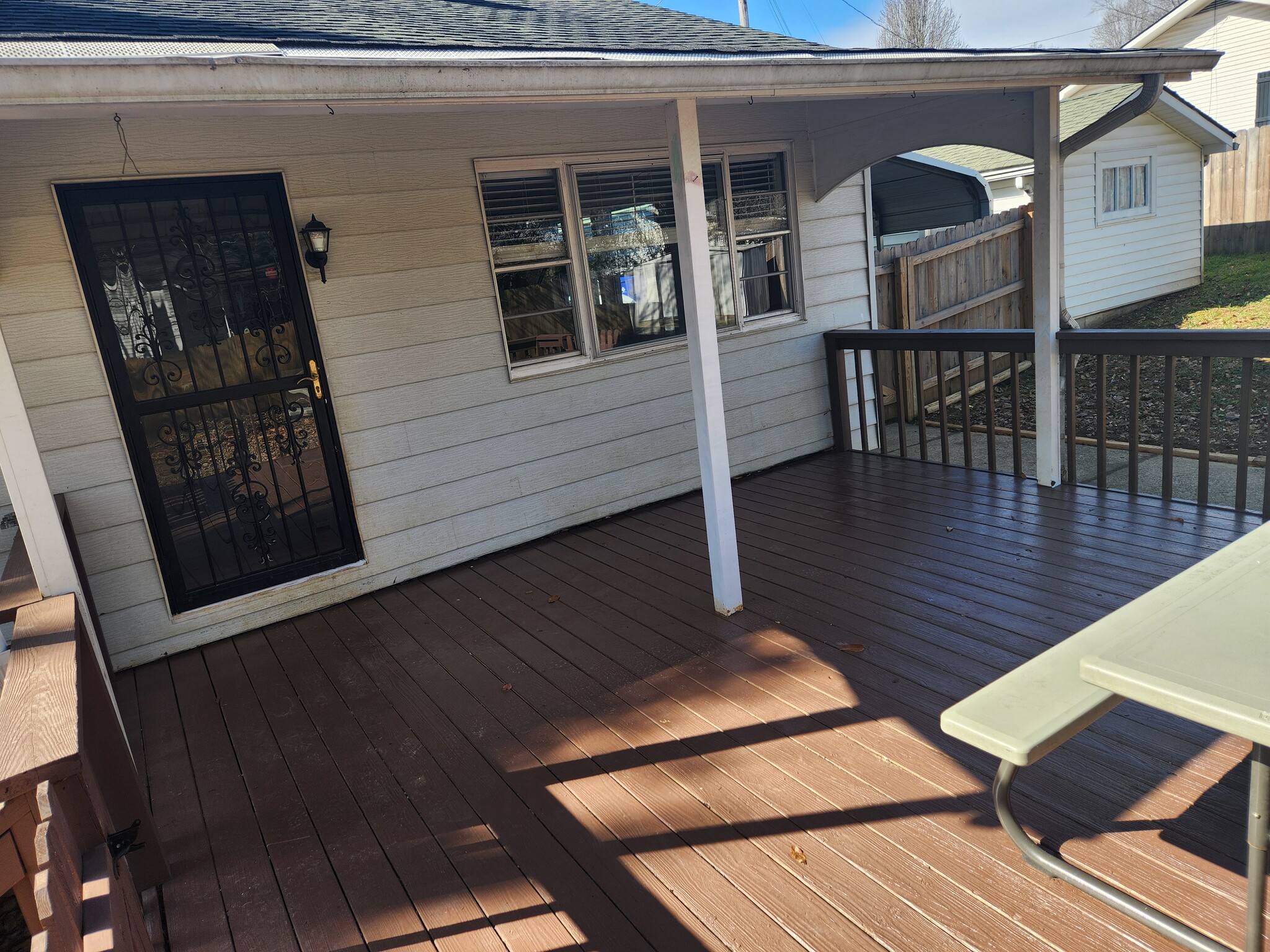 Rear Deck - 106 Palmer Rd