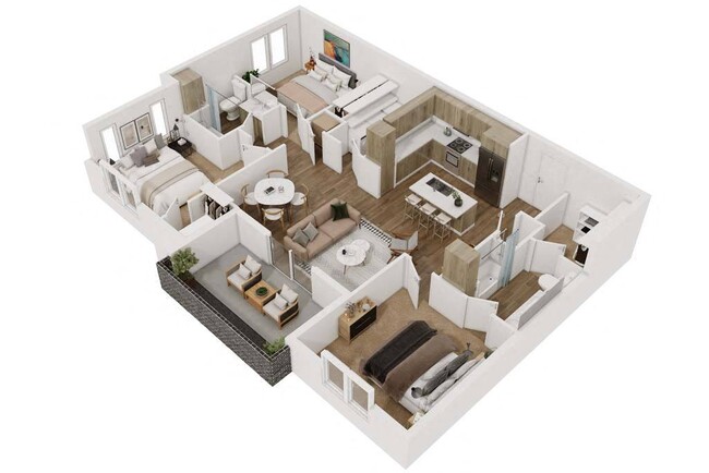 Floorplan - The Aster at Mountain Vista