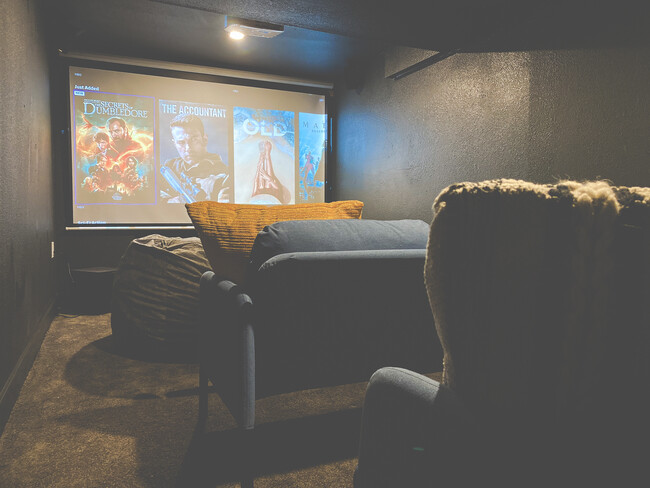 Basement- Theater Room - 948 S 1500 W