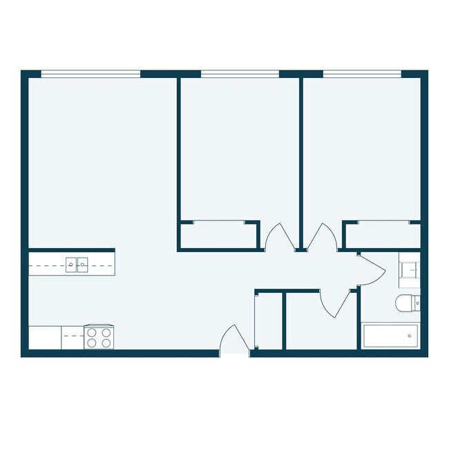 Floorplan - Park Place Apartment Community