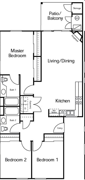 Lewiston - Creekbridge Apartments