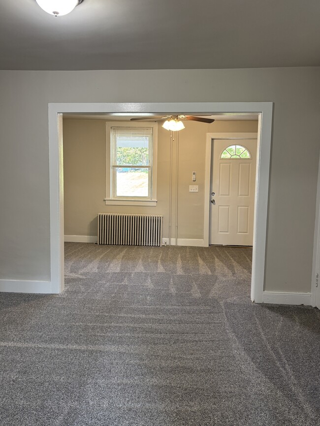 View from Dining into Living room - 702 Locust St