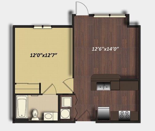 1BR/1BA - Campus Village at College Station