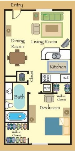 1BR/1BA 11B - Bella Vida