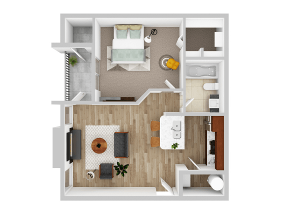 Floorplan - Elme Druid Hills