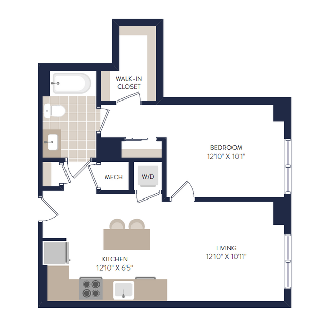 Floorplan - Rise at Temple Courts