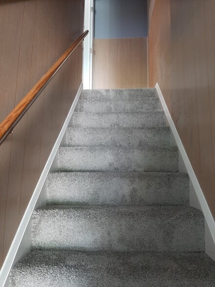Stairs to your unit - 4611 Parkwood Ave