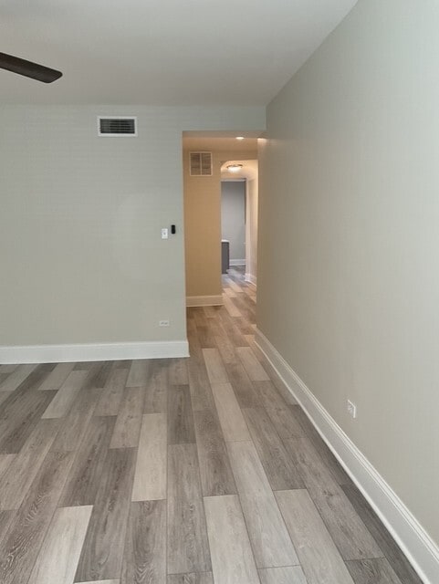 Living Room to Kitchen Hallway - 2858 W Shakespeare Ave