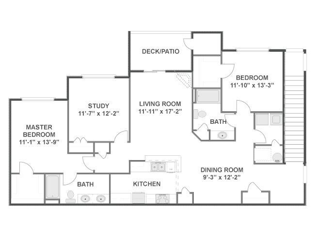 Ascend St Charles - D5 - 2 Beds - 2 Baths - 1425 Sq. ft. - Ascend St Charles