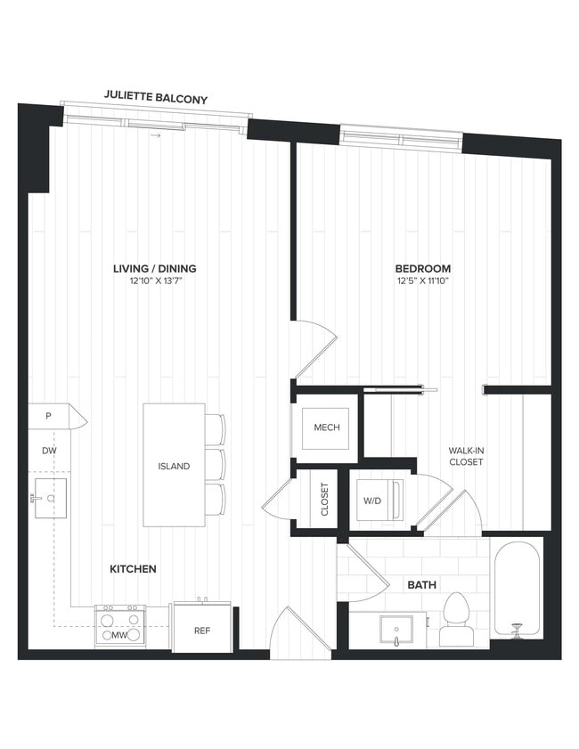 Floorplan - The Milton