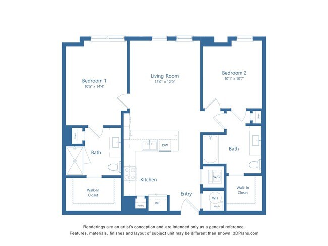 Floorplan - The Hayden