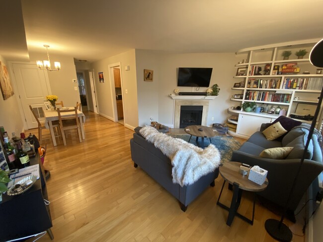 Living room from entry way - 43 14th St NE