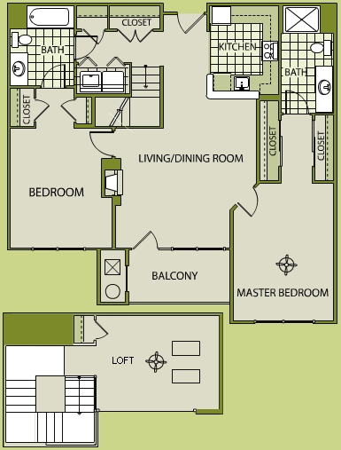 2BR/2BA - The Savoy